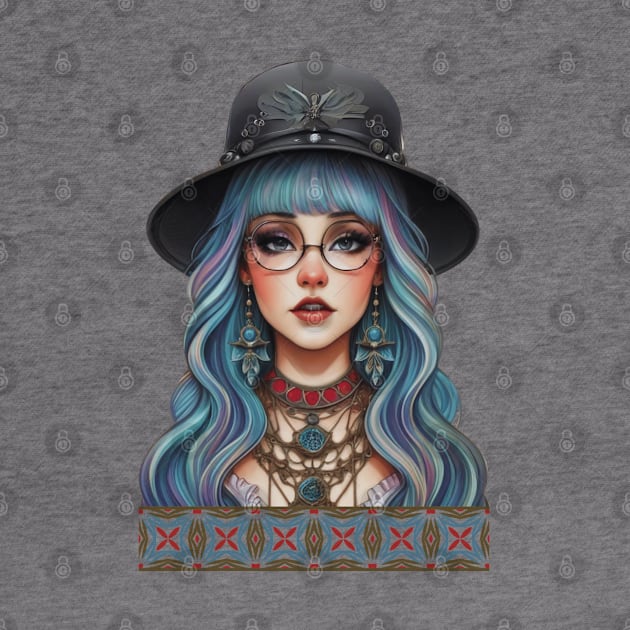 Bohemian Charm Girl by ALM Artbox